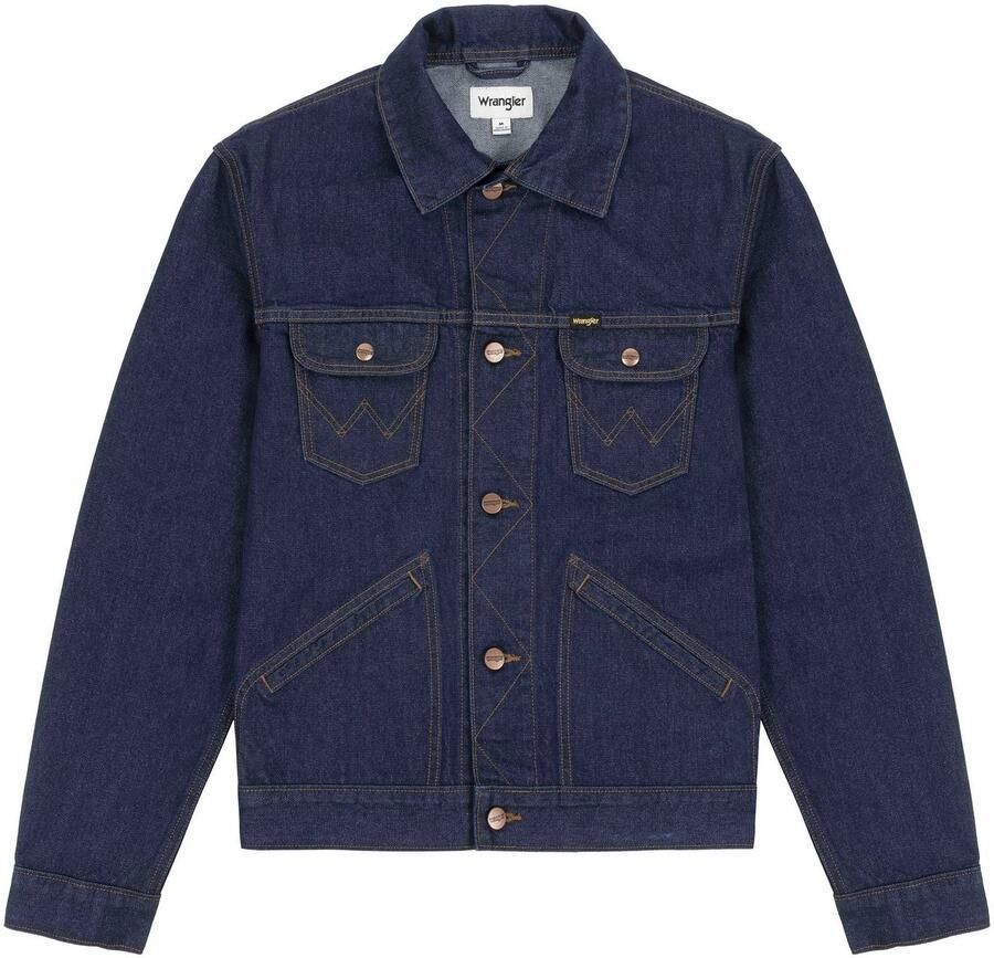 Wrangler Jeansjack 124MJ met decoratieve stiksels