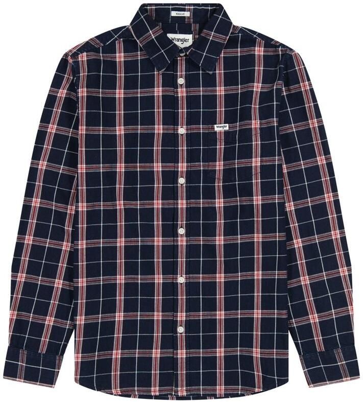 Wrangler Overhemd met lange mouwen 1 PKT SHIRT met geruit patroon - Foto 5