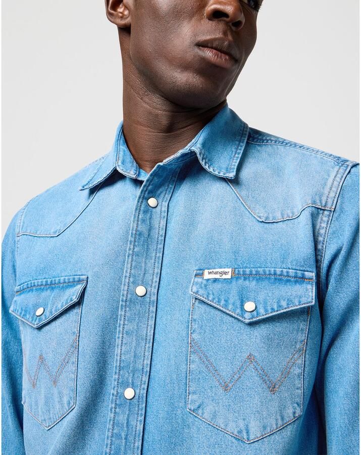 Wrangler Overhemd met lange mouwen Western Shirt - Foto 2