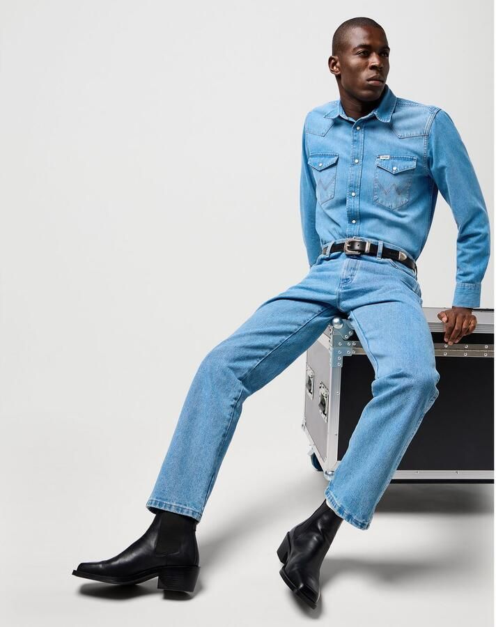 Wrangler Overhemd met lange mouwen Western Shirt - Foto 3