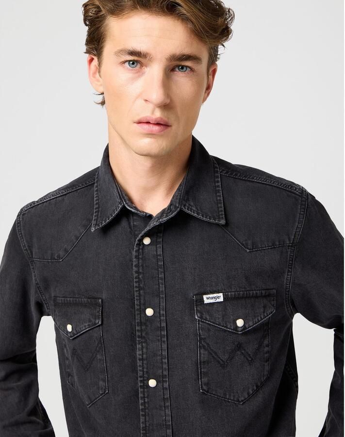 Wrangler Overhemd met lange mouwen Western Shirt