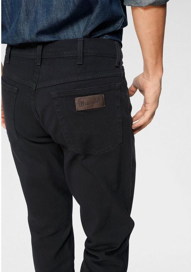 Wrangler texas regular fit stretch black overdye - Foto 5
