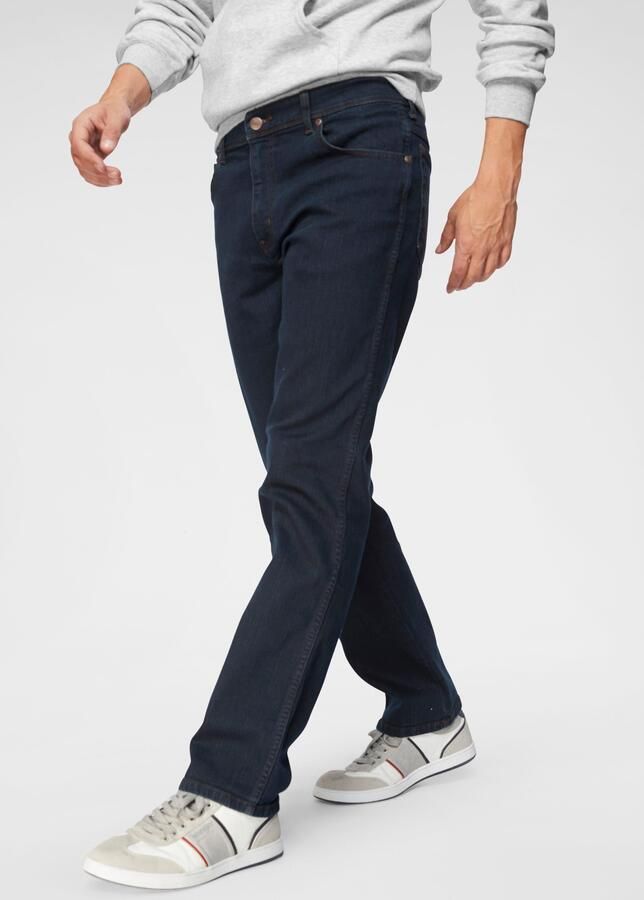 Wrangler straight fit jeans Texas blue black - Foto 10
