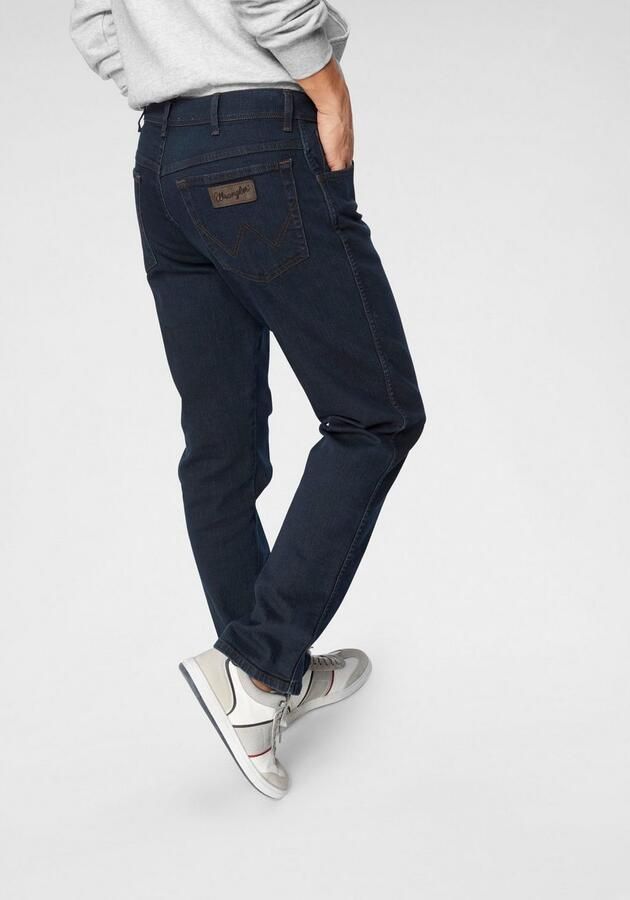 Wrangler straight fit jeans Texas blue black - Foto 6