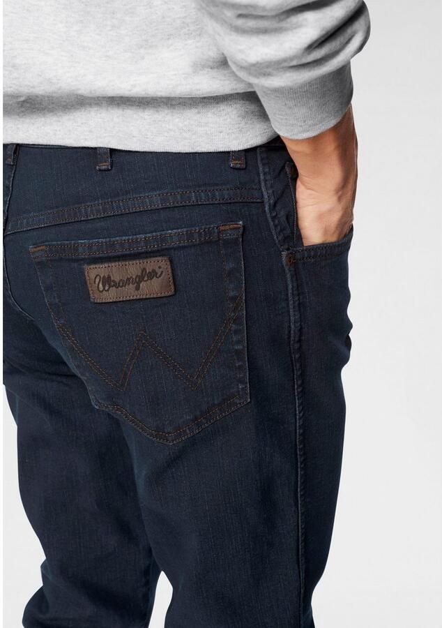 Wrangler straight fit jeans Texas blue black - Foto 5