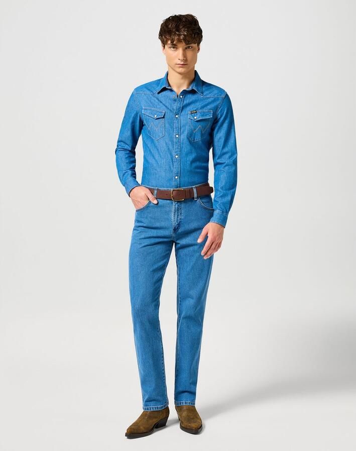 Wrangler TEXAS straight leg jeans desert mirage - Foto 4