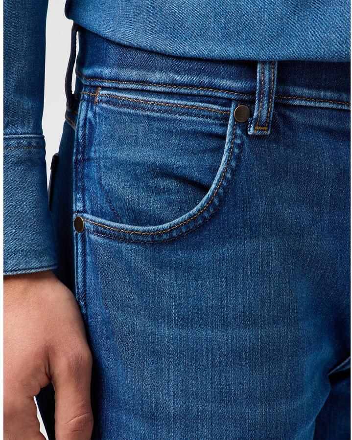 Wrangler Straight jeans GREENSBORO FREE TO STRETCH Vrij om te rekken materiaal - Foto 2