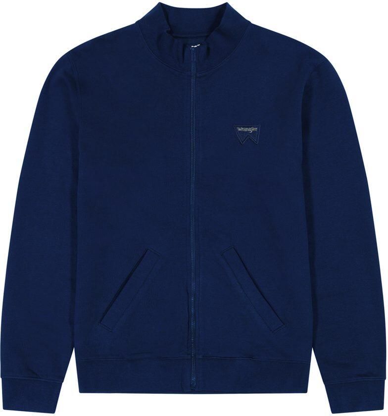 Wrangler Sweatvest FUNNEL NECK ZIP met een ritssluiting