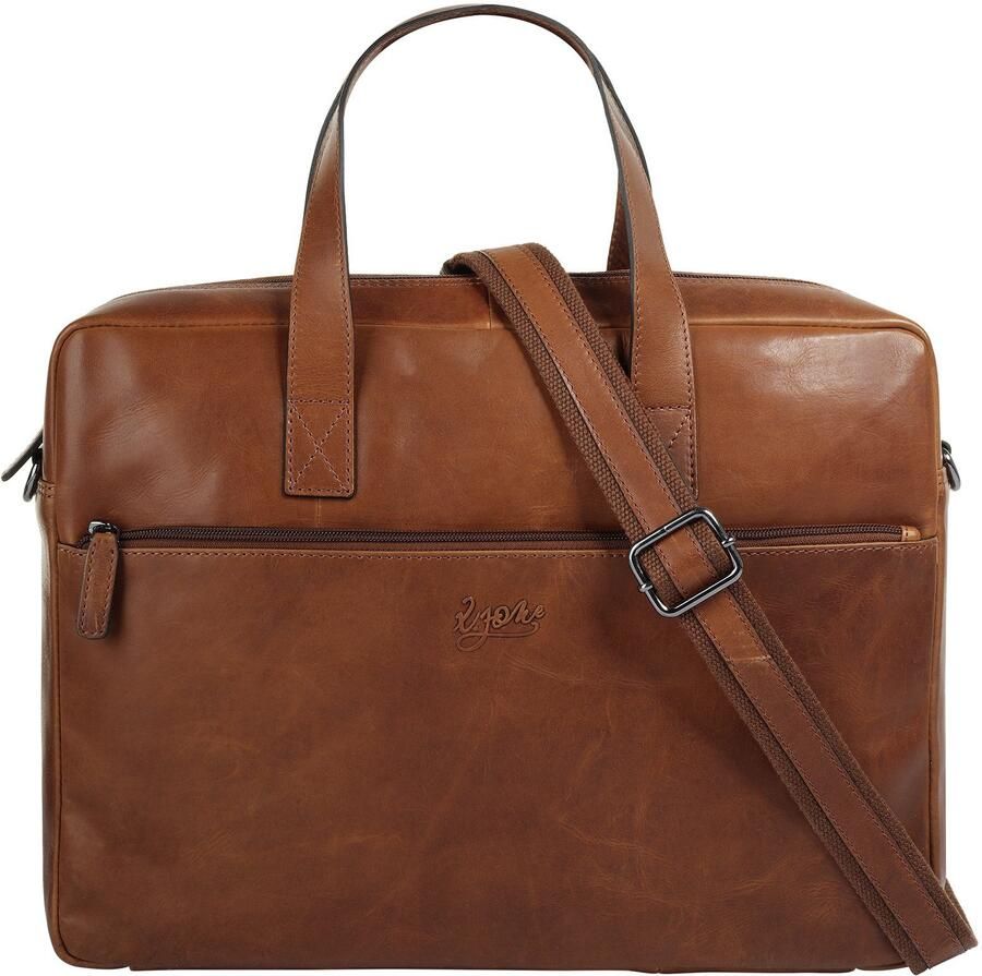 X-Zone Aktetas echt leder (1-delig) - Foto 8