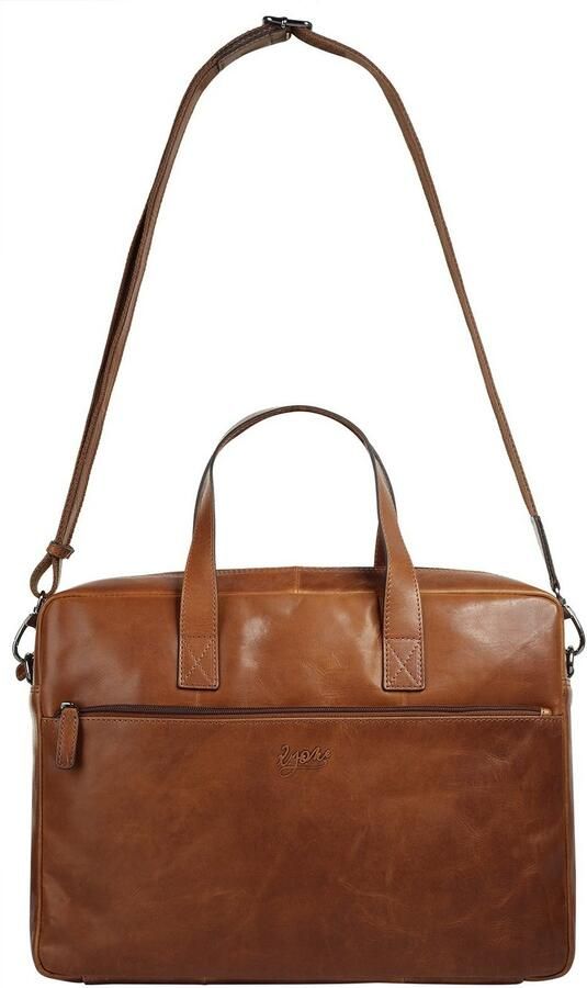 X-Zone Aktetas echt leder (1-delig) - Foto 5