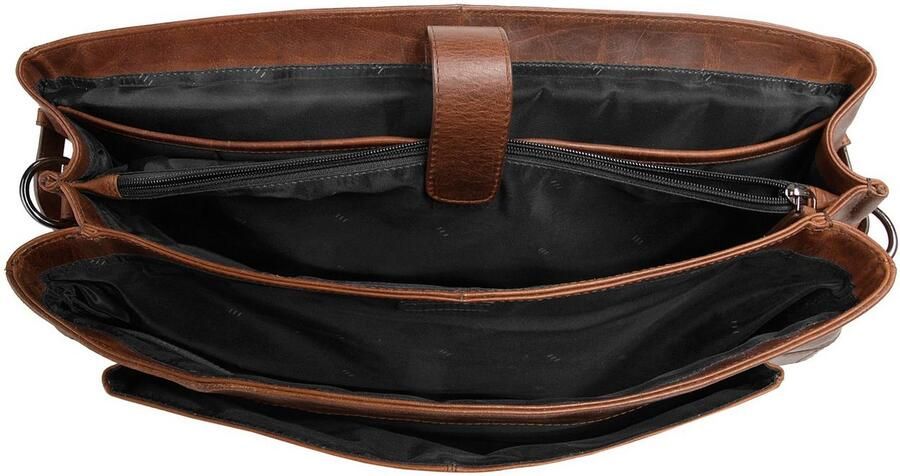 X-Zone Aktetas echt leder - Foto 4