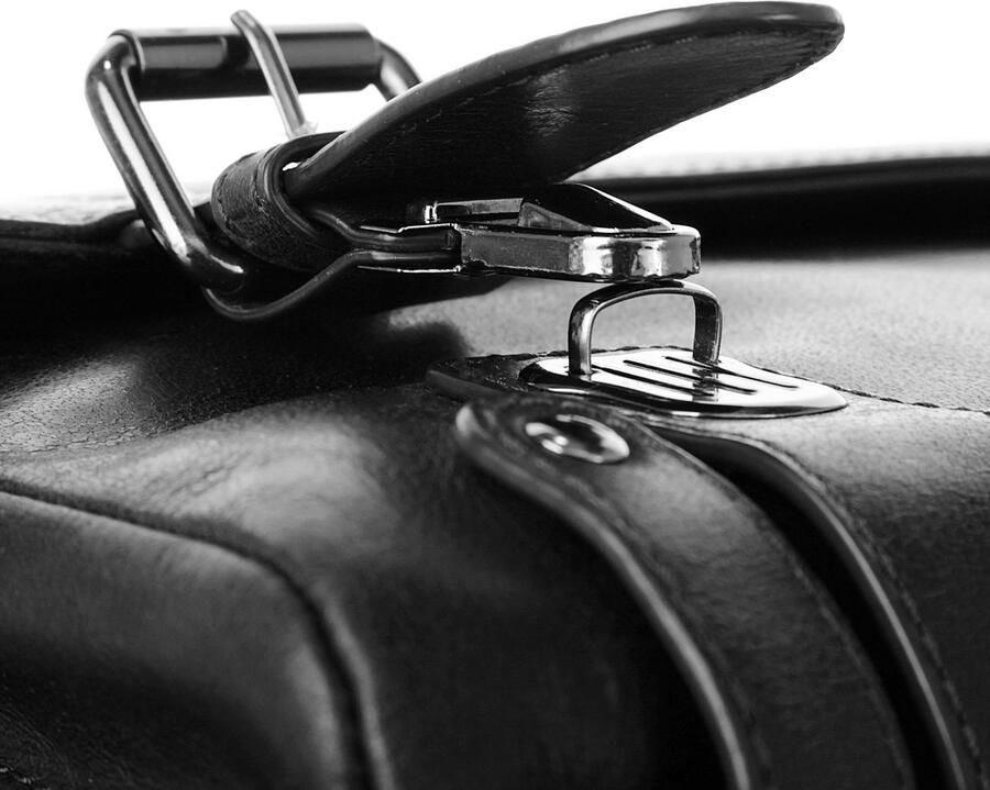 X-Zone Aktetas echt leder - Foto 3