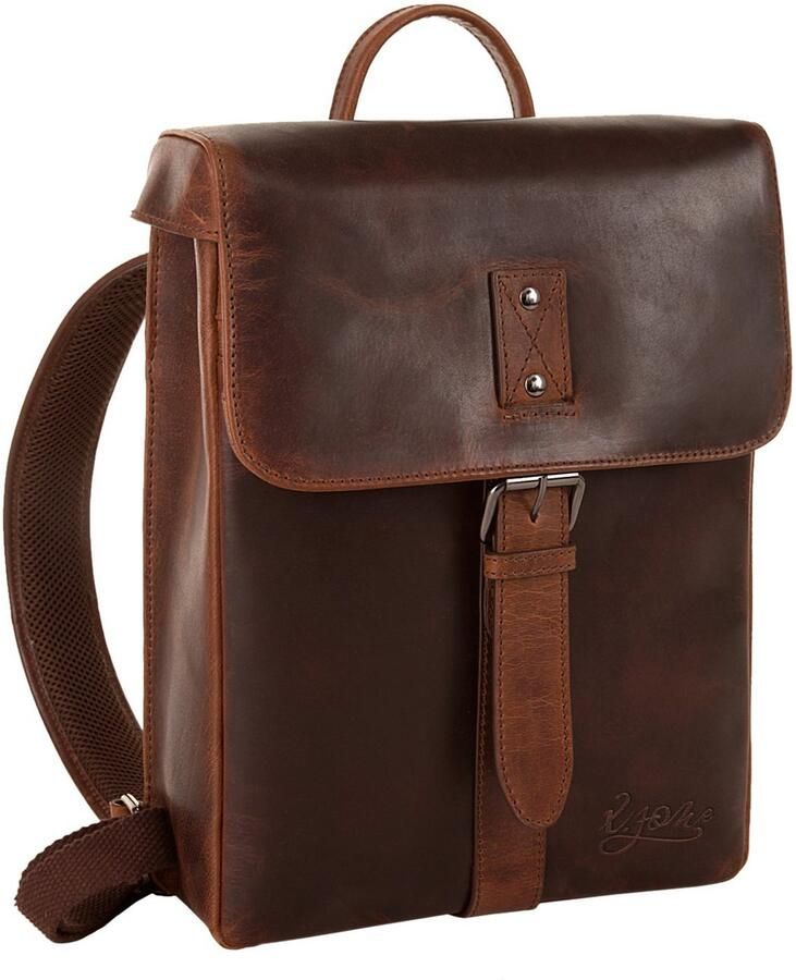 X-Zone Laptoprugzak echt leder - Foto 7