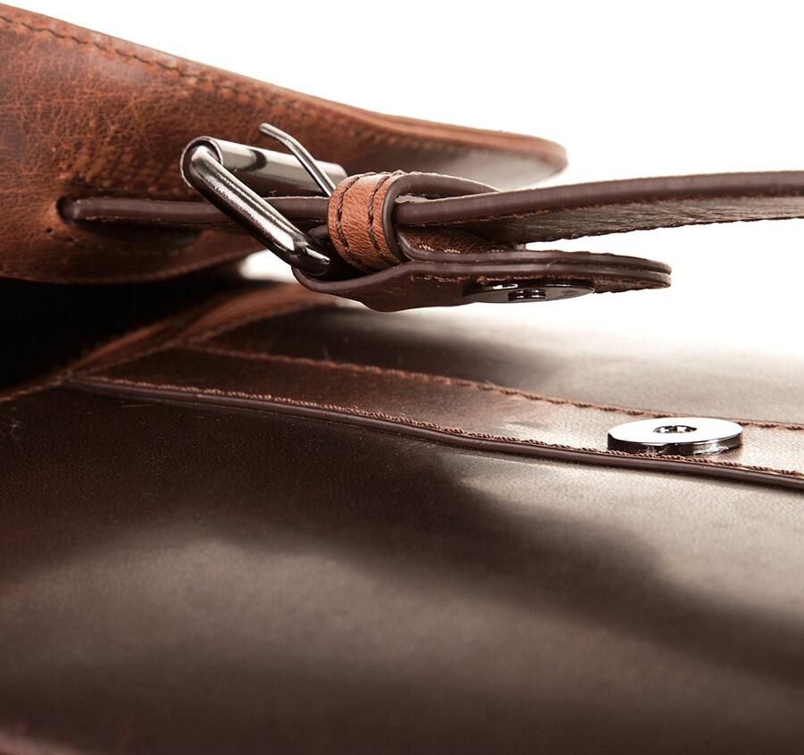 X-Zone Laptoprugzak echt leder - Foto 2