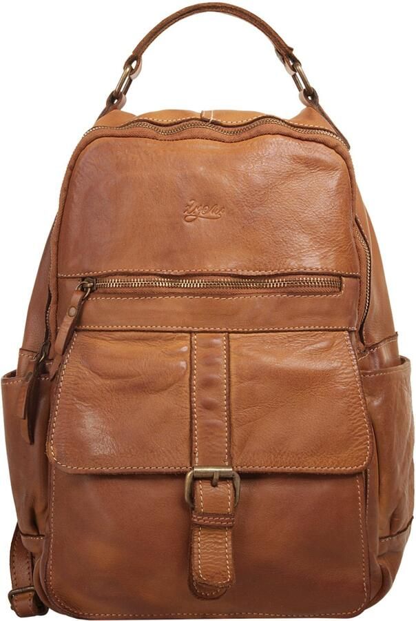 X-Zone Laptoprugzak echt leer made in italy - Foto 8