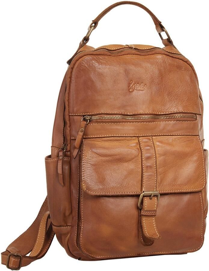 X-Zone Laptoprugzak echt leer made in italy - Foto 2