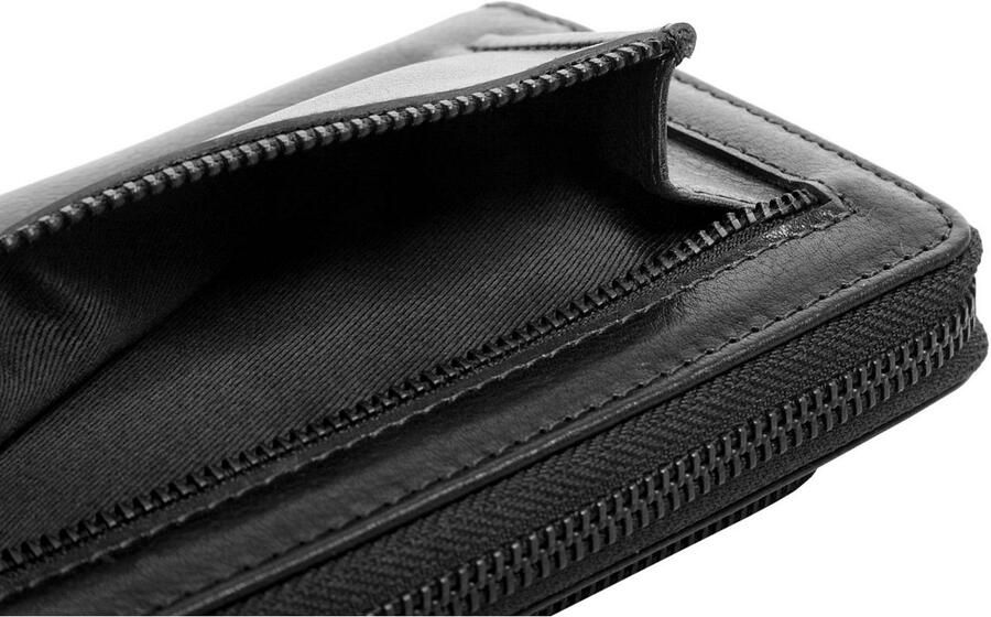X-Zone Portemonnee echt leder - Foto 7