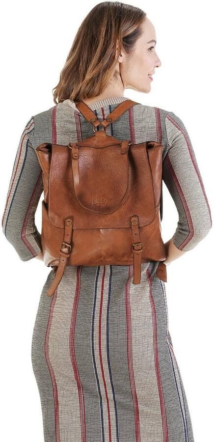 X-Zone Rugzak echt leder - Foto 7