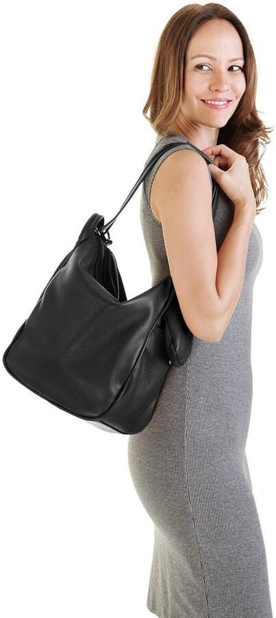 X-Zone Rugzak echt leer made in italy - Foto 8