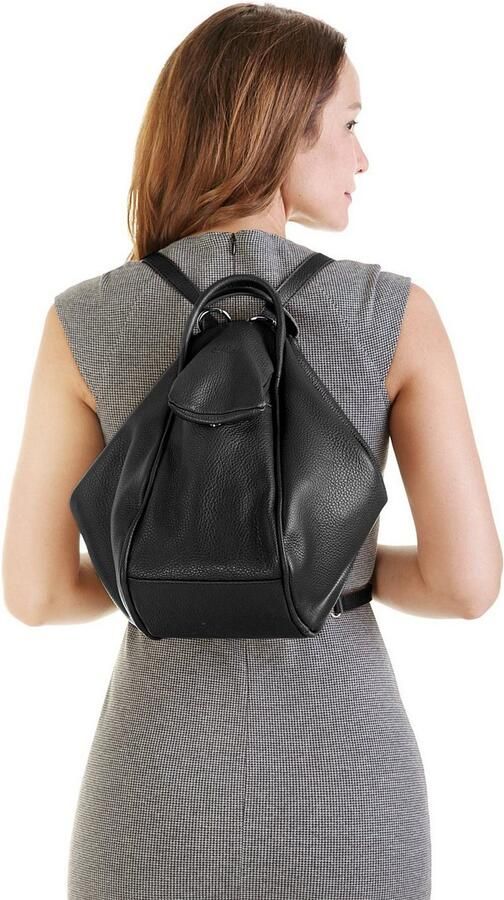 X-Zone Rugzak echt leer made in italy - Foto 5