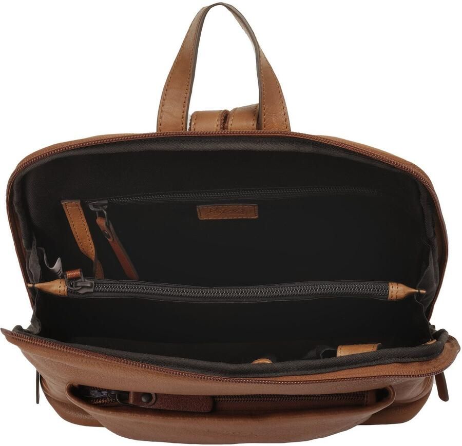 X-Zone Rugzak RFID echt leder