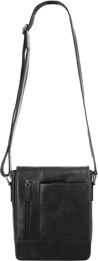 X-Zone Schoudertas echt leder - Foto 4