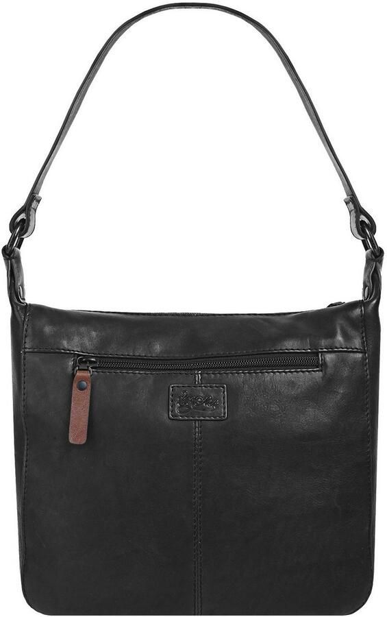 X-Zone Schoudertas echt leder - Foto 5