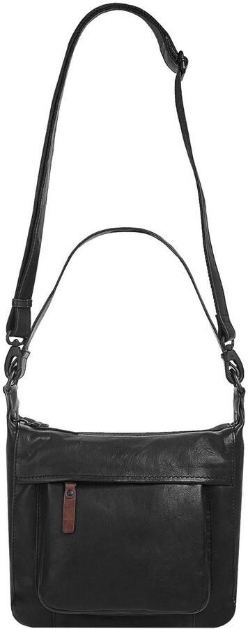 X-Zone Schoudertas echt leder - Foto 8