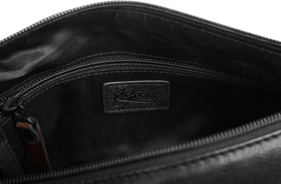 X-Zone Schoudertas echt leder - Foto 4