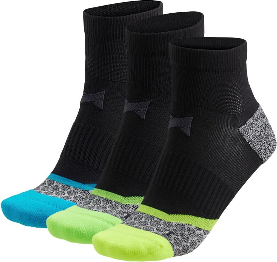 XTREME sockswear Functionele sokken Unisex premium sneaker sport- en functionele sokken (3 paar Set van 3)