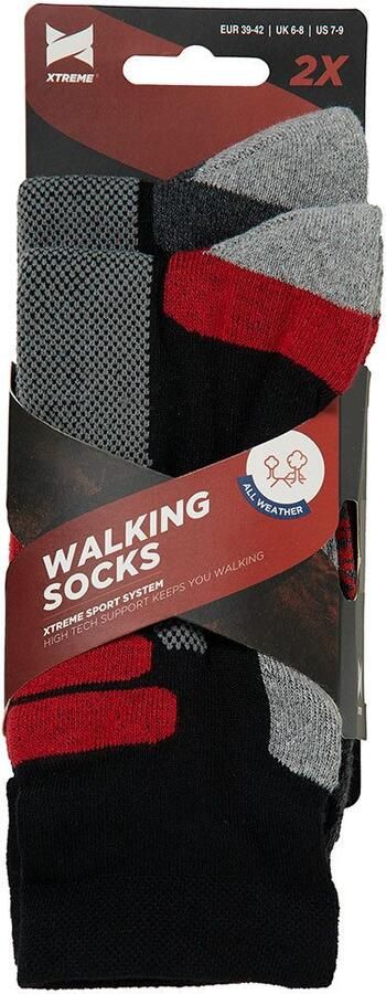 XTREME sockswear Runningsokken Set van 2 Unisex diabetes sport- en functionele sokken met Coolmax (2 paar) - Foto 7