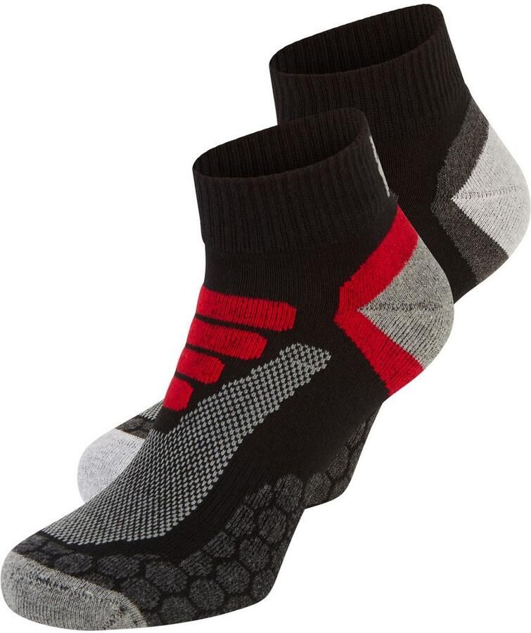 XTREME sockswear Runningsokken Unisex sport- en functionele sokken met ribstructuur (2 paar) - Foto 3