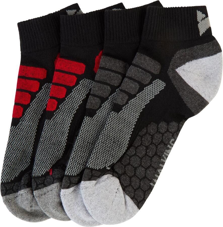 XTREME sockswear Runningsokken Unisex sport- en functionele sokken met ribstructuur (2 paar)