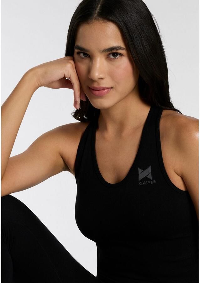 XTREME sockswear Sporttop met modellerend effect voor een mooie silhouet