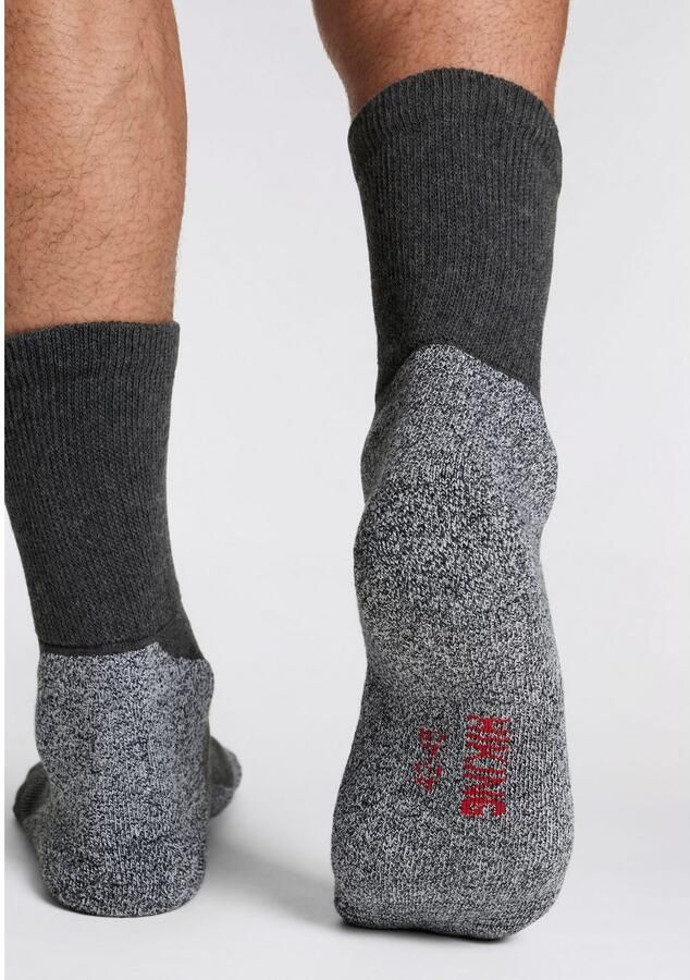 XTREME sockswear Wandelsokken Gewatteerde unisex wandel- sport- en functionele sokken (2 paar Set van 2)