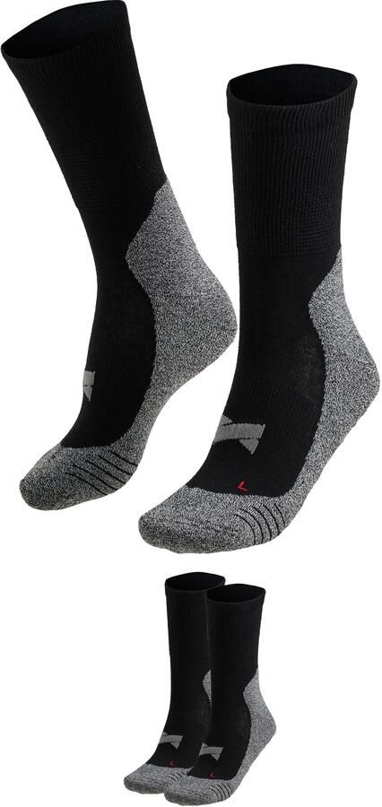 XTREME sockswear Wandelsokken Gewatteerde unisex wandel- sport- en functionele sokken (2 paar Set van 2) - Foto 17