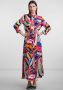 Y.A.S. Dames Jurken Yassavanna Long Shirt Dress 1 Fuchsia - Thumbnail 3