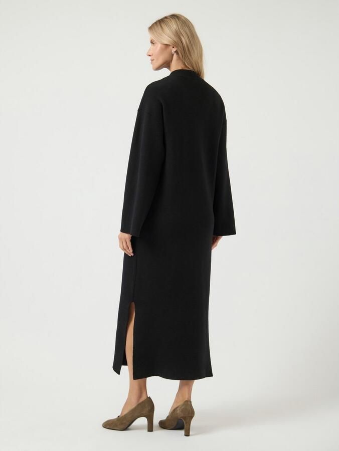 Y.A.S Gebreide jurk YASELMA LS LONG KNIT DRESS S. NOOS - Foto 2