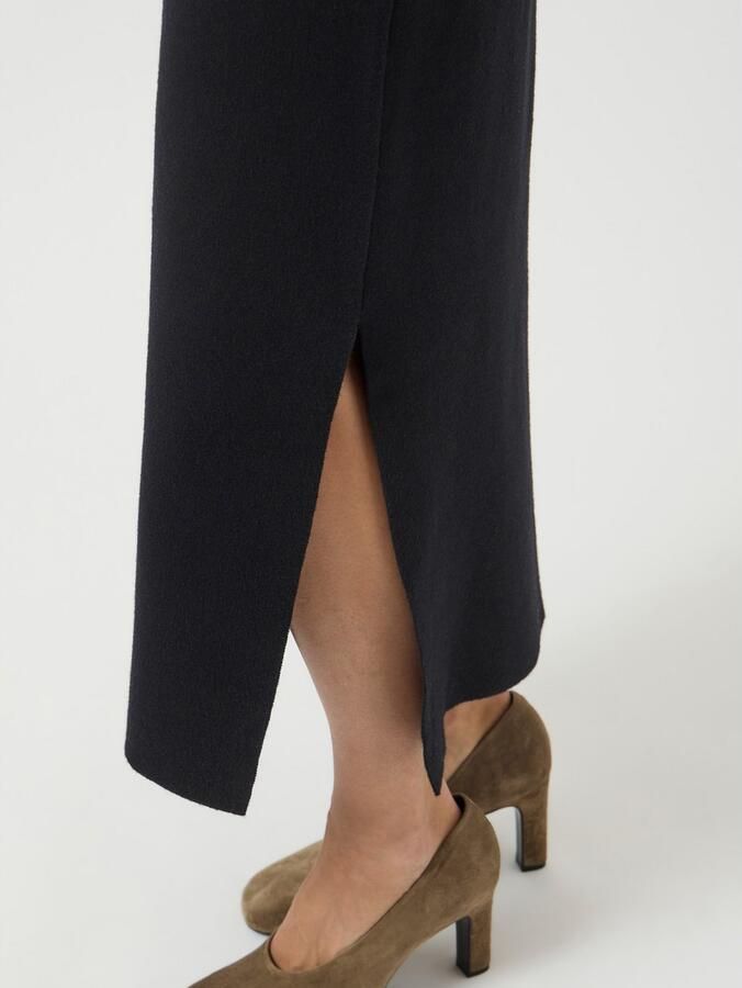 Y.A.S Gebreide jurk YASELMA LS LONG KNIT DRESS S. NOOS - Foto 3