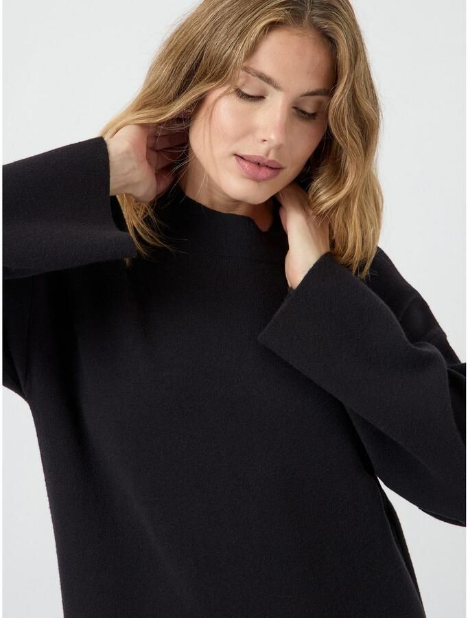 Y.A.S Gebreide jurk YASELMA LS LONG KNIT DRESS S. NOOS