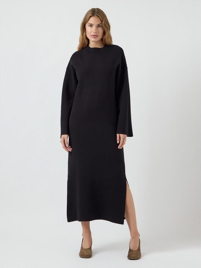 Y.A.S Gebreide jurk YASELMA LS LONG KNIT DRESS S. NOOS - Foto 7