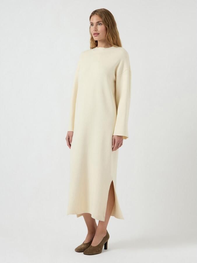 Y.A.S Gebreide jurk YASELMA LS LONG KNIT DRESS S. NOOS - Foto 7
