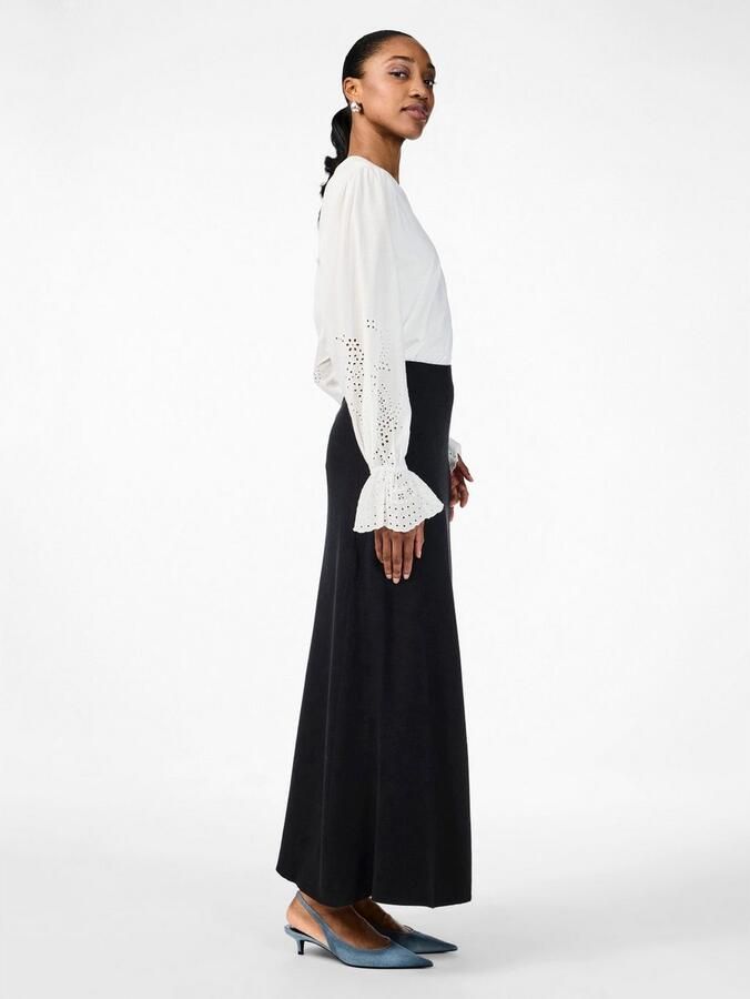 Y.A.S Gebreide rok YASFONNY HW ANKLE KNIT SKIRT S. NOOS - Foto 6