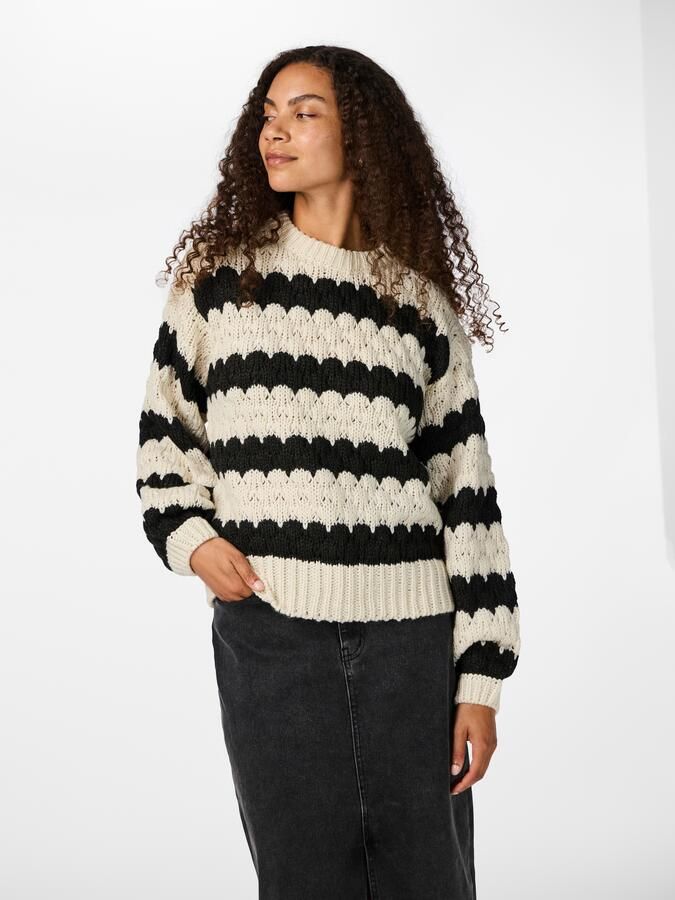 Y.A.S. Dames Truien & Vesten Yasbubba Ls Knit Pullover Wit - Foto 5