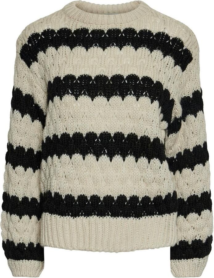 Y.A.S. Dames Truien & Vesten Yasbubba Ls Knit Pullover Wit