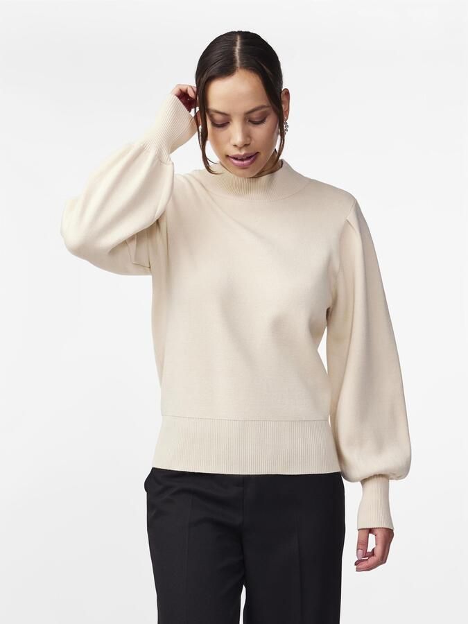 Y.A.S. Dames Truien & Vesten Yasfonny Ls Knit Pullover Beige - Foto 9
