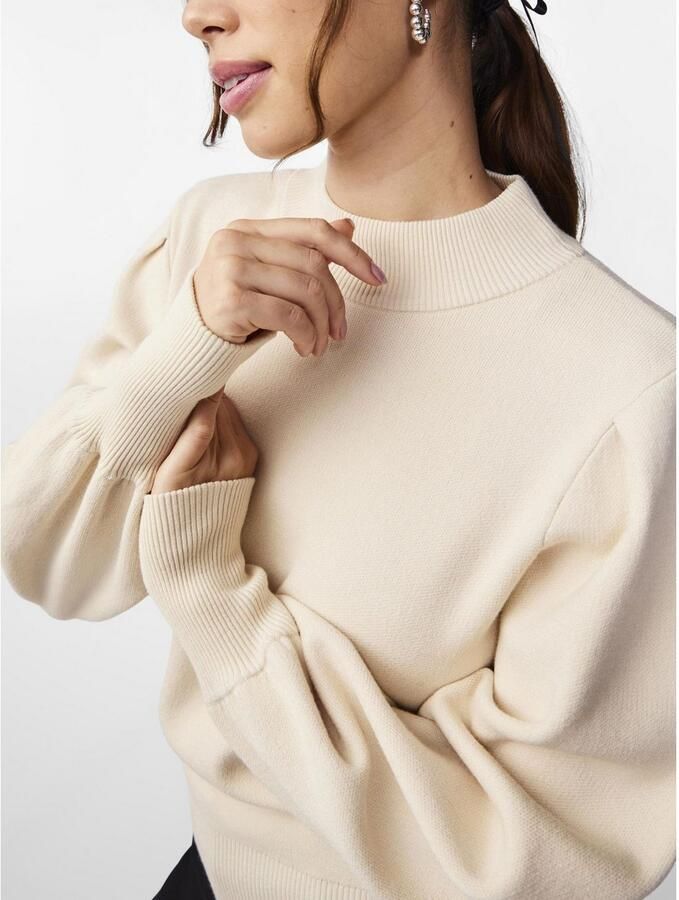 Y.A.S. Dames Truien & Vesten Yasfonny Ls Knit Pullover Beige - Foto 5