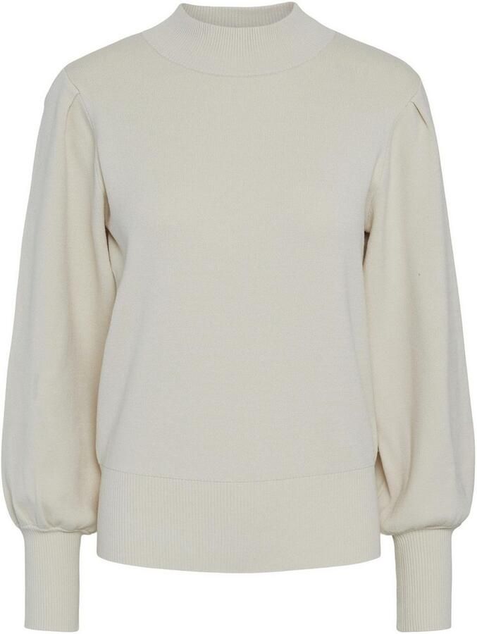 Y.A.S. Dames Truien & Vesten Yasfonny Ls Knit Pullover Beige - Foto 6