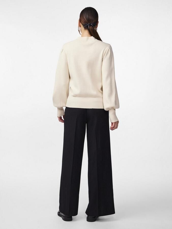 Y.A.S. Dames Truien & Vesten Yasfonny Ls Knit Pullover Beige - Foto 8