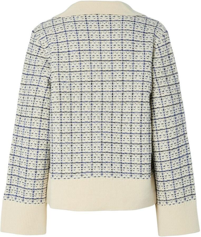 Y.A.S Gebreide trui YASLIVIA LS V-NECK KNIT PULLOVER NOOS